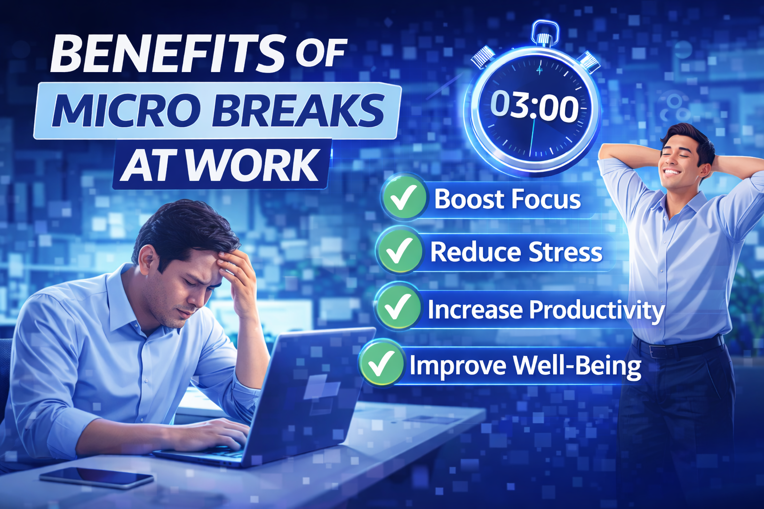 benefits of micro breaks at work