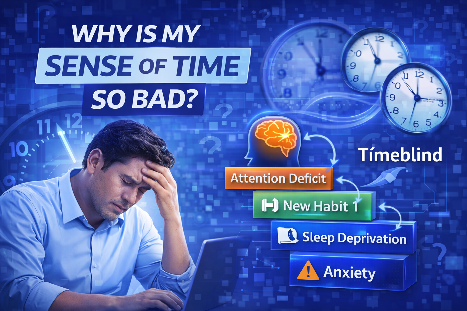 why is my sense of time so bad